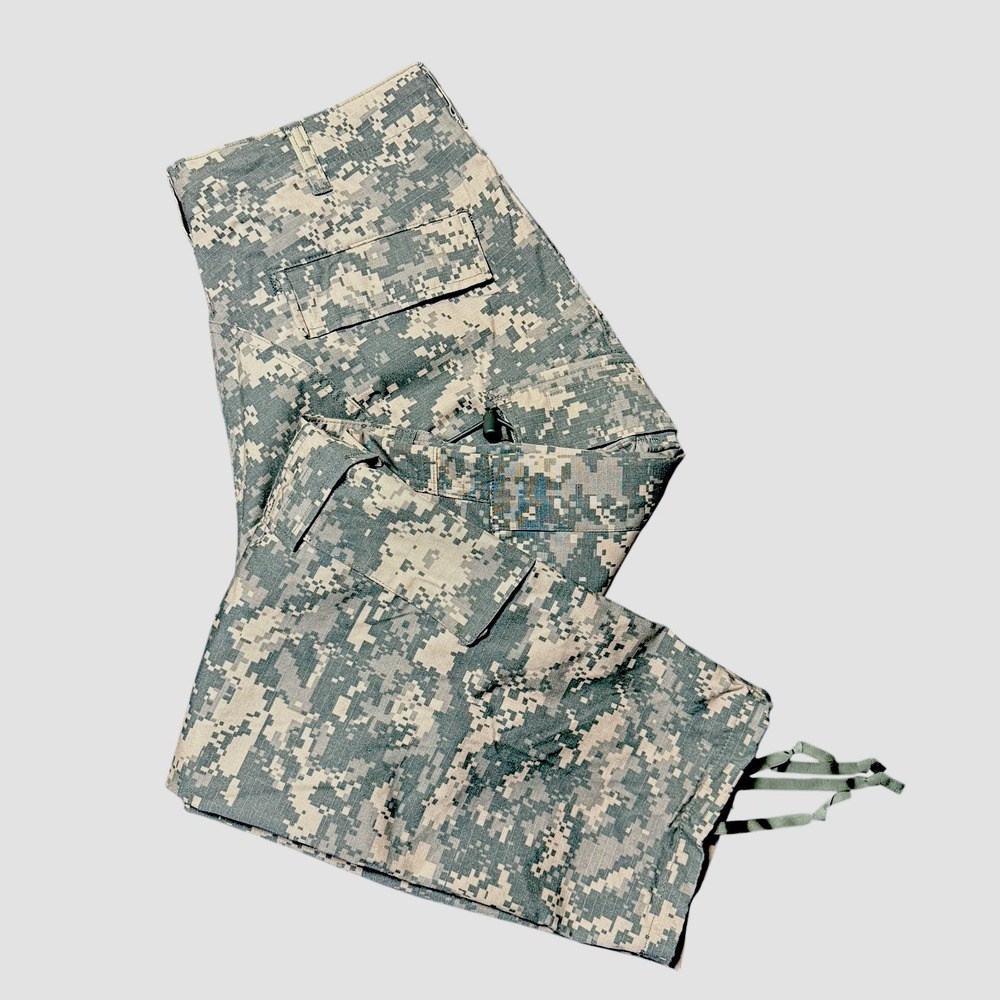 US‎ Army ACU Combat Uniform Pants M Reg UCP Digital Camo Ripstop Nylon/Cotton